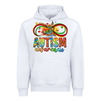 White autism awareness butterfly infinity symbol Urban Hoodie - LillyAllenDesigns