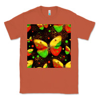 Copper juneteenth butterflies seamless pattern Classic Tee - HRA Design Shop