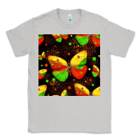 Moon Dust juneteenth butterflies seamless pattern Classic Tee - HRA Design Shop