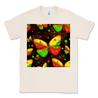 Natural juneteenth butterflies seamless pattern Classic Tee - HRA Design Shop