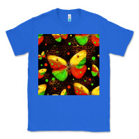 True Royal juneteenth butterflies seamless pattern Classic Tee - HRA Design Shop