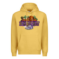 Antique Gold small town big spirit basketball Premium Hoodie - NancyCooperArtShop