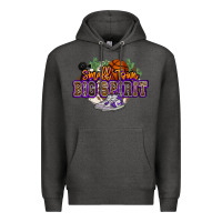 Charcoal Heather small town big spirit basketball Premium Hoodie - NancyCooperArtShop
