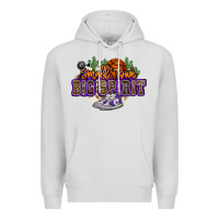 Dove Grey small town big spirit basketball Premium Hoodie - NancyCooperArtShop