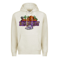 Oatmeal Heather small town big spirit basketball Premium Hoodie - NancyCooperArtShop
