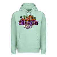 Seafoam small town big spirit basketball Premium Hoodie - NancyCooperArtShop