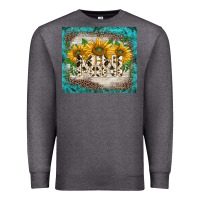 Charcoal Heather western mother's day mini tumbler Premium Sweatshirt - BarkalooDesign