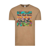 Vintage Coffee sometimes you just have to say what the fudge Vintage Tee - Zillion Design Studio
