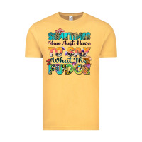 Vintage Mustard sometimes you just have to say what the fudge Vintage Tee - Zillion Design Studio