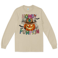 Mushroom howdy pumpkin Long Sleeve Tee - CowhideDigitalArt