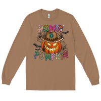 Toasted Coconut howdy pumpkin Long Sleeve Tee - CowhideDigitalArt