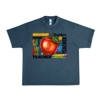 Midnight Navy teacher Urban Heavy Tee - texasbilliewilder