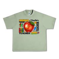 Oil Green teacher Urban Heavy Tee - texasbilliewilder
