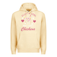 Pina Colada Just A Girl Who Love Chickens Premium Hoodie - Bettercallsaul