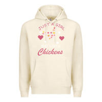 Tofu Just A Girl Who Love Chickens Premium Hoodie - Bettercallsaul