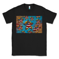 Black 4th of july stars skinny metal can holder Classic Tee - HRA Design Shop
