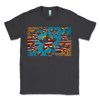 Smoke 4th of july stars skinny metal can holder Classic Tee - HRA Design Shop