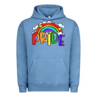 Pigment Pebble Blue pride Urban Hoodie - LillyAllenDesigns