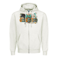 Oatmeal Heather just graduated Zipper Hoodie - AdoDesignShop
