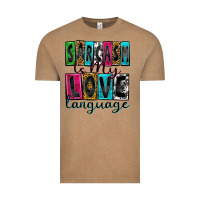 Vintage Coffee sarcasm is my love language Vintage Tee - Zillion Design Studio