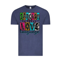 Vintage Denim sarcasm is my love language Vintage Tee - Zillion Design Studio
