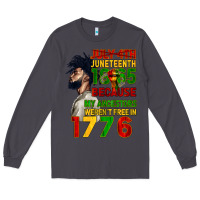 Smoke July 4th Juneteenth 1865 Long Sleeve Tee - CowGirlArtShop