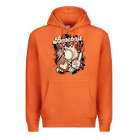 Carrot checkered retro baseball Premium Hoodie - MaliasSmallBusiness