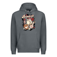Rock checkered retro baseball Premium Hoodie - MaliasSmallBusiness