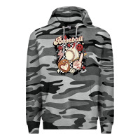 Slate Camo checkered retro baseball Premium Hoodie - MaliasSmallBusiness