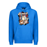 True Royal checkered retro baseball Premium Hoodie - MaliasSmallBusiness
