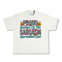 Pistachio proud member of the sarcasm appreciation club Urban Heavy Tee - Zillion Design Studio