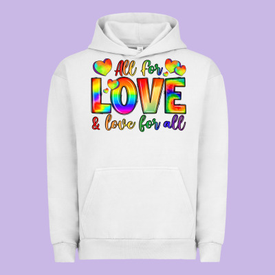 All For Love And Love For Love Urban Hoodie Designed By Lillyallendesigns