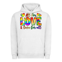Pigment Lunar Rock all for love and love for love Urban Hoodie - LillyAllenDesigns