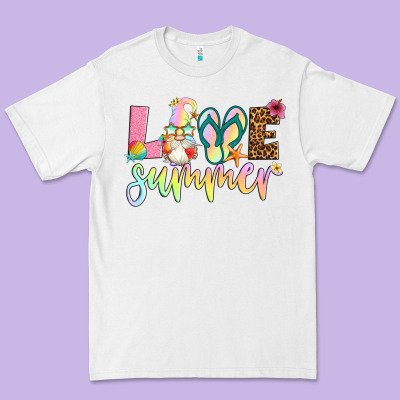 Love Summer With Gnome Premium Tee Designed By Artiststas