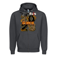 Smoke gold senıor 2023 Zipper Hoodie - AdoDesignShop