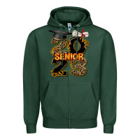 Sports Green gold senıor 2023 Zipper Hoodie - AdoDesignShop