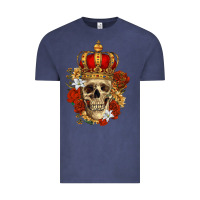 Vintage Denim Skull King Vintage Tee - RanaPortraitStore