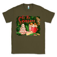 Army Green tis the season Classic Tee - FaDigitalArtStudio