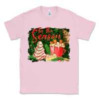 Bubblegum Pink tis the season Classic Tee - FaDigitalArtStudio