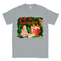 Heather Grey tis the season Classic Tee - FaDigitalArtStudio