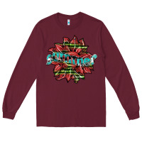 Burgundy summer Long Sleeve Tee - SublimationCraftShop