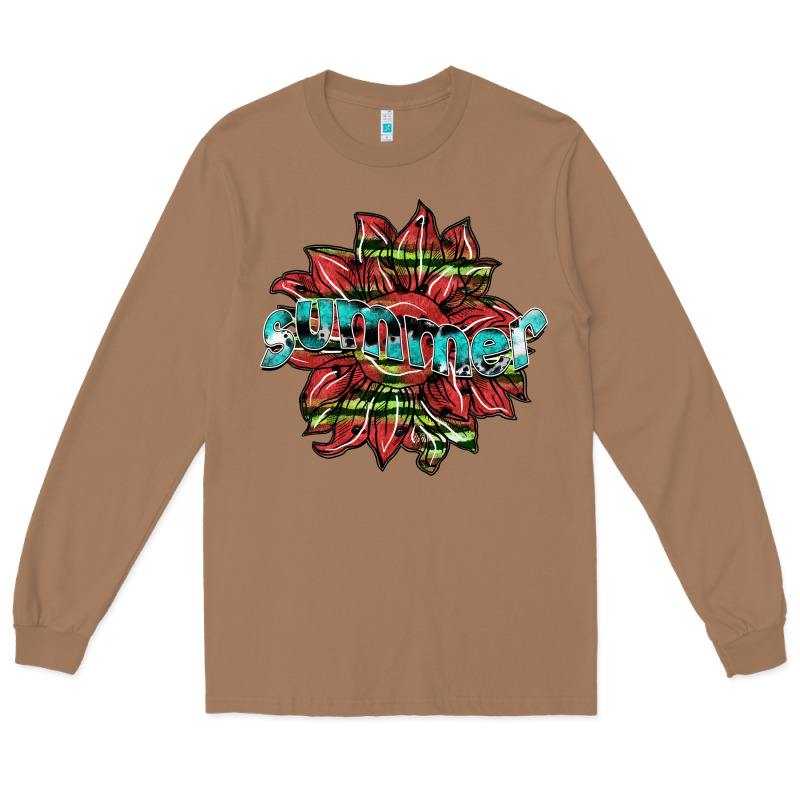 Summer Long Sleeve Tee by SublimationCraftShop | Teevron
