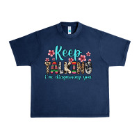 Navy keep talking i m diagnosing you Urban Heavy Tee - Zillion Design Studio