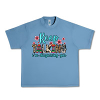 Pebble Blue keep talking i m diagnosing you Urban Heavy Tee - Zillion Design Studio
