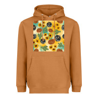 Meerkat leopard pumpkin cactus sunflower seamless Heavyweight Hoodie - AdoDesignShop
