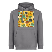 Storm leopard pumpkin cactus sunflower seamless Heavyweight Hoodie - AdoDesignShop