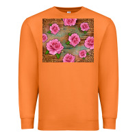 Carrot Western Pink Roses Premium Sweatshirt - LillyAllenDesigns