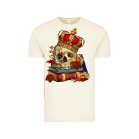 Vintage Arctic Skull With Crown Vintage Tee - RanaPortraitStore
