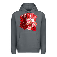 Valentines Day Feeling Lucky Premium Hoodie | Teevron
