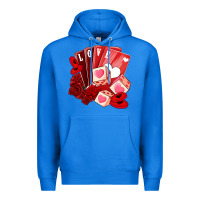 True Royal valentines day feeling lucky Premium Hoodie - NancyCooperArtShop